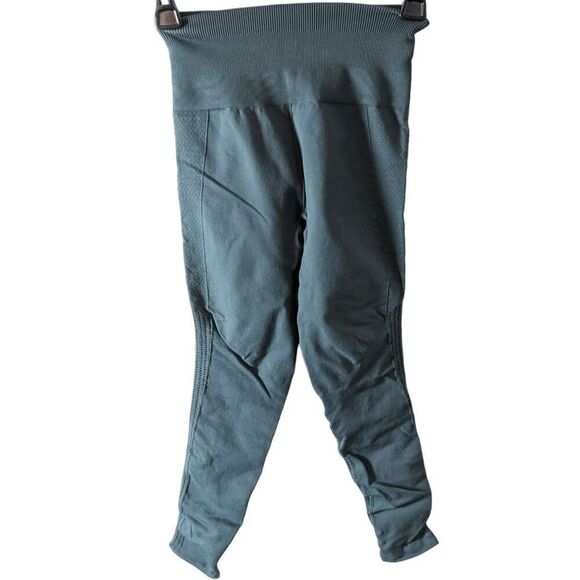 LULULEMON ATHLETICA Flow & Go Crop in Deep Green Size 4 - Picture 5 of 6